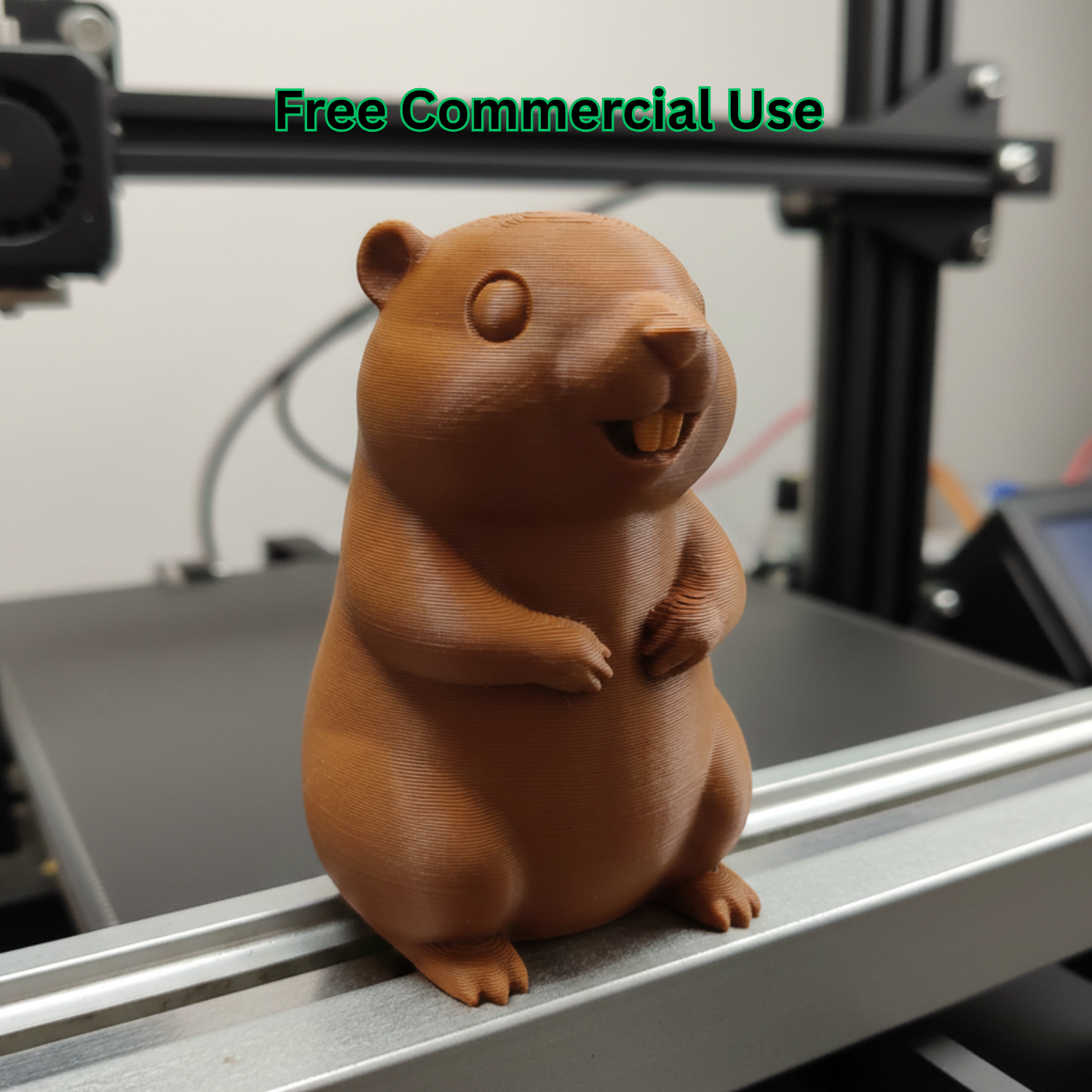Groundhog Day Standing Groundhog Figure