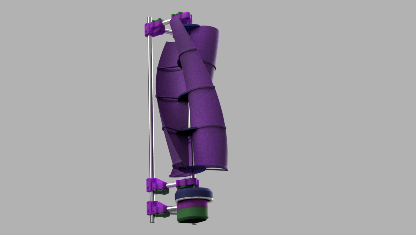 Miniatura 2 do modelo 3D Scoopy: The Mostly 3D Printed Wind Generator