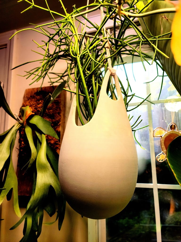 Teardrop Hanging Planter