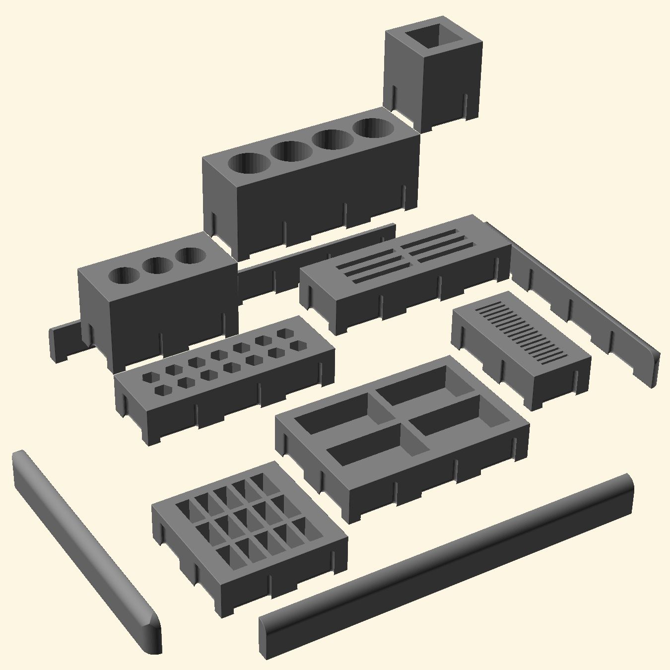 Organizer in Modular Grid