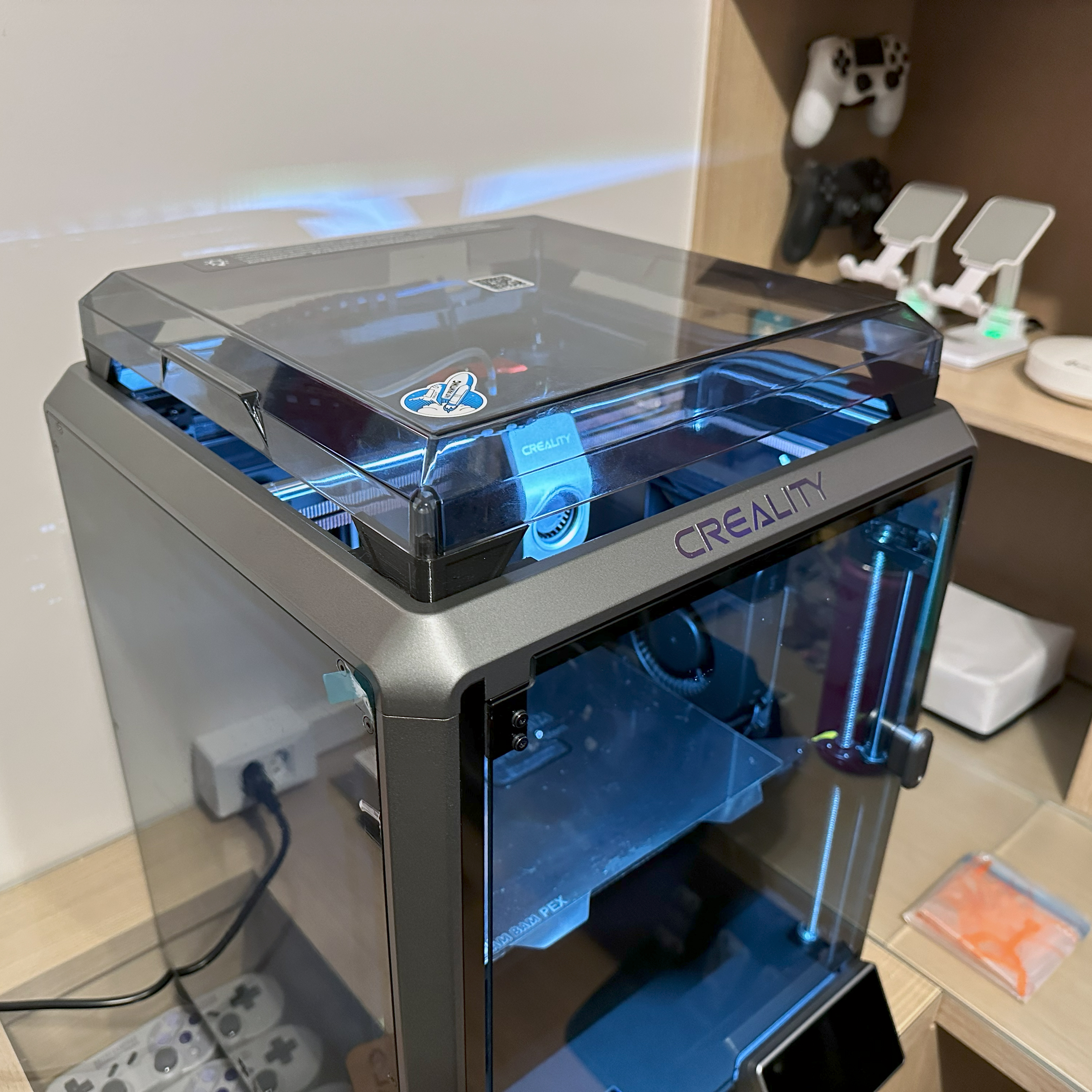 Miniatura 5 do modelo 3D Creality K1 Lid Riser