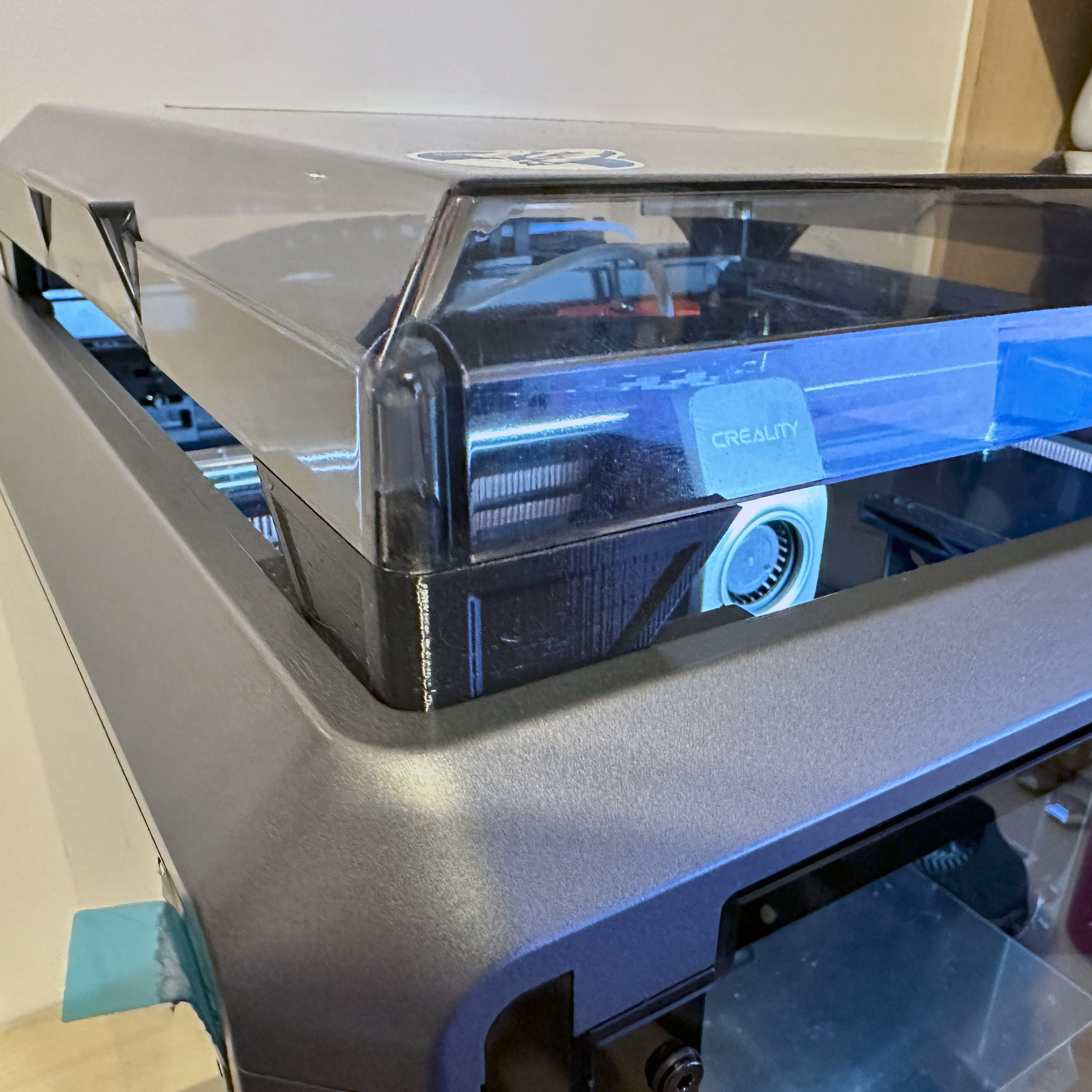 Miniatura 6 do modelo 3D Creality K1 Lid Riser
