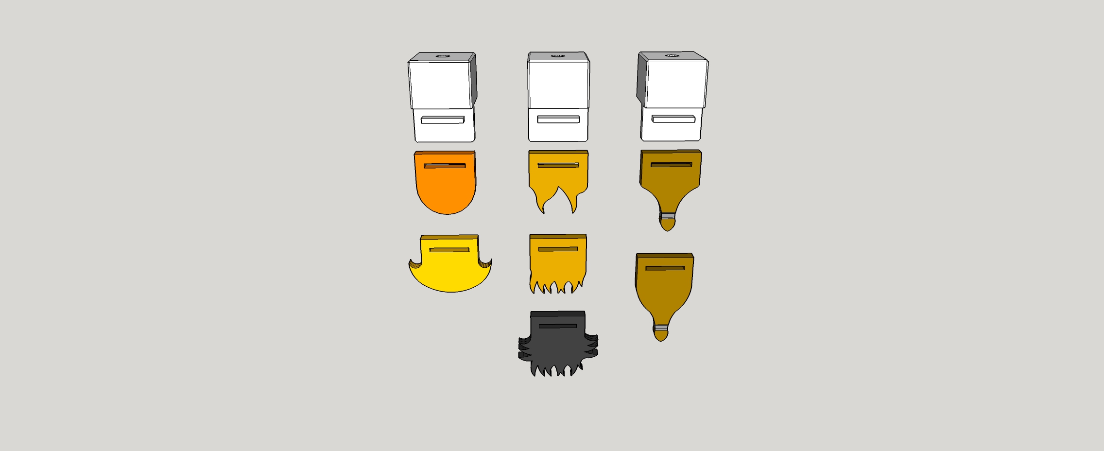 Mini 13: Facial Hair Set 1