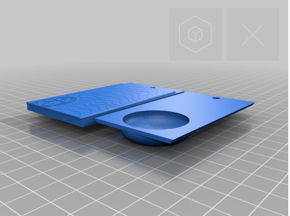 Beskar Luggage Tag (Air Tag Version)
