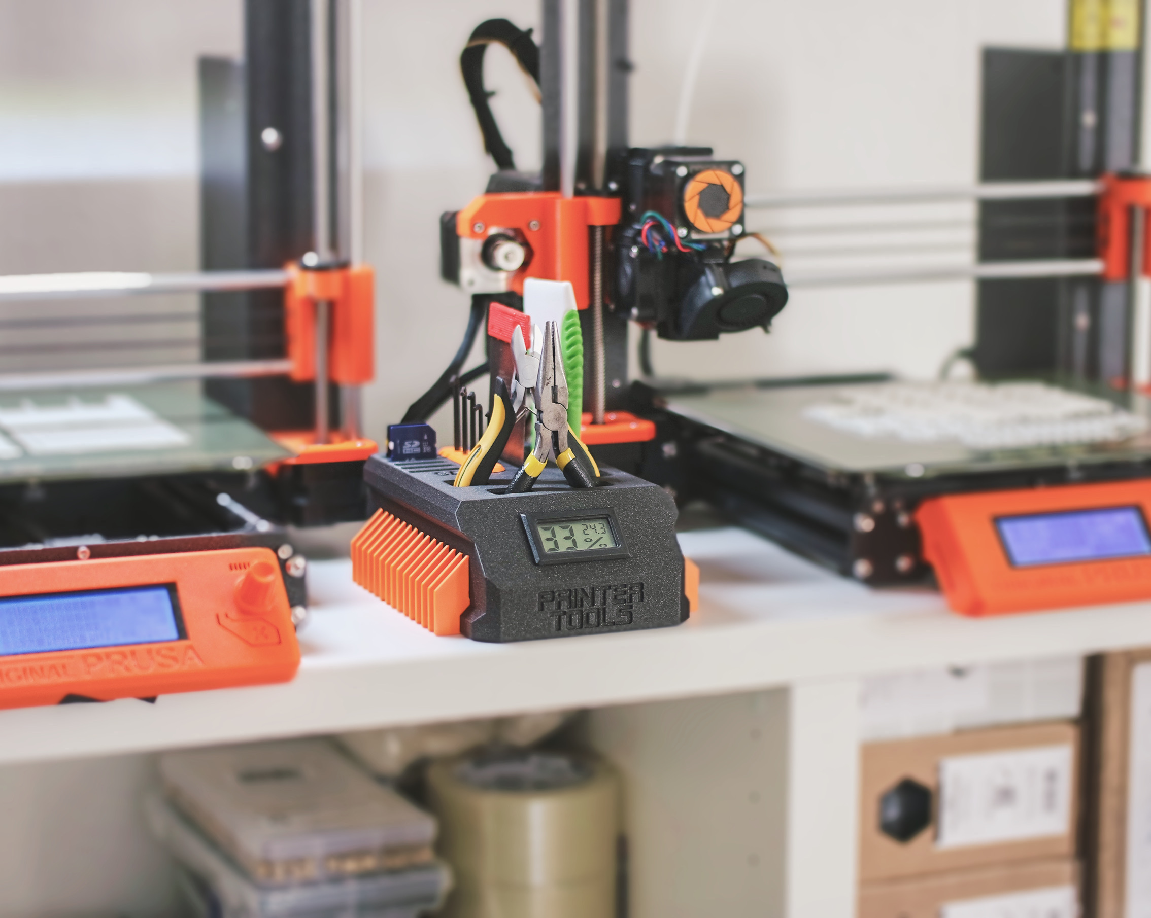 Printer Toolbox · customizable · step file included by Nils Kal