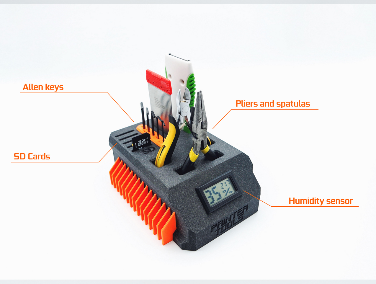 Printer Toolbox · customizable · step file included by Nils Kal