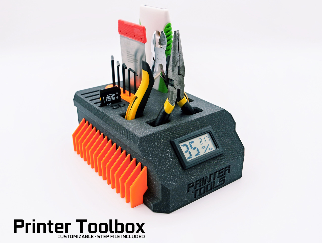 Printer Toolbox · customizable · step file included