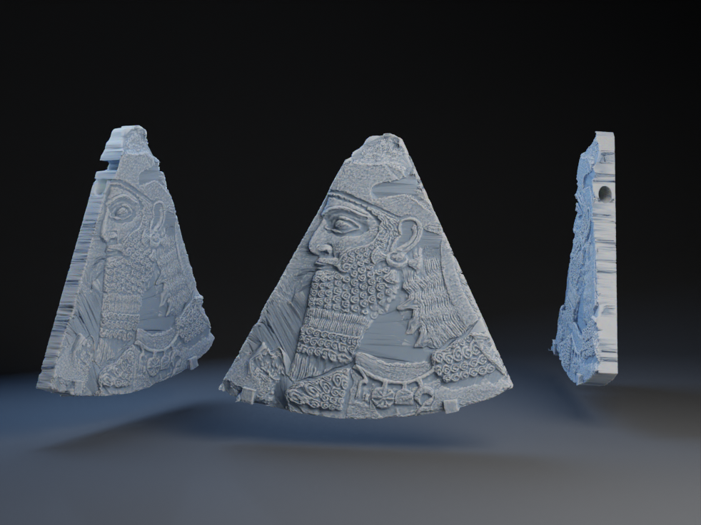 Assyrian Shard Pendant / Earring