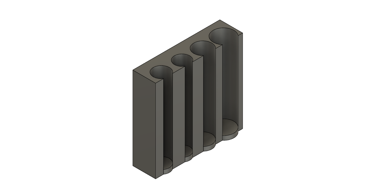 Coin (US) sorter/holder by Mike Bentz Download free STL model