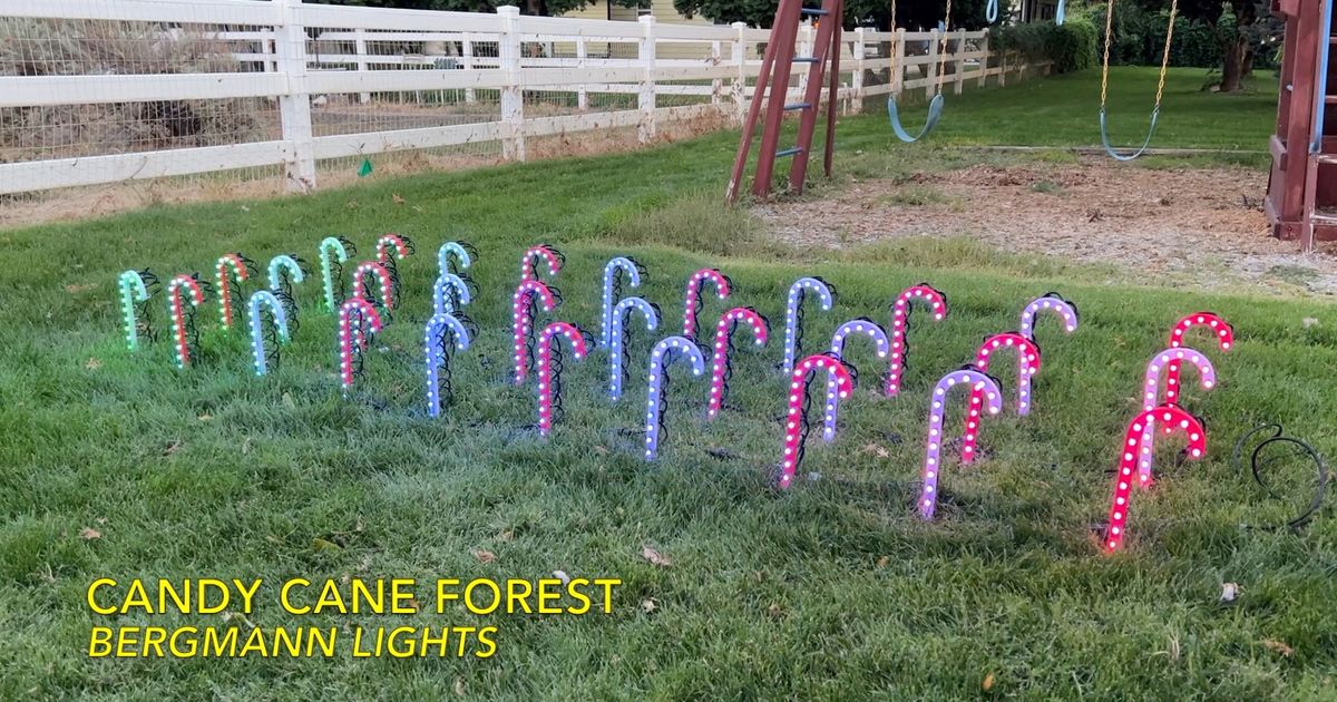 Candy Cane Forest by Bergmann Lights | Download free STL model ...