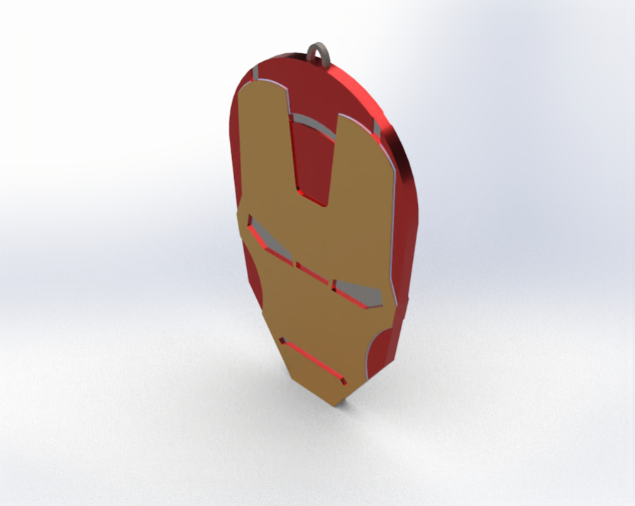 Iron Man pendent/ Keychain