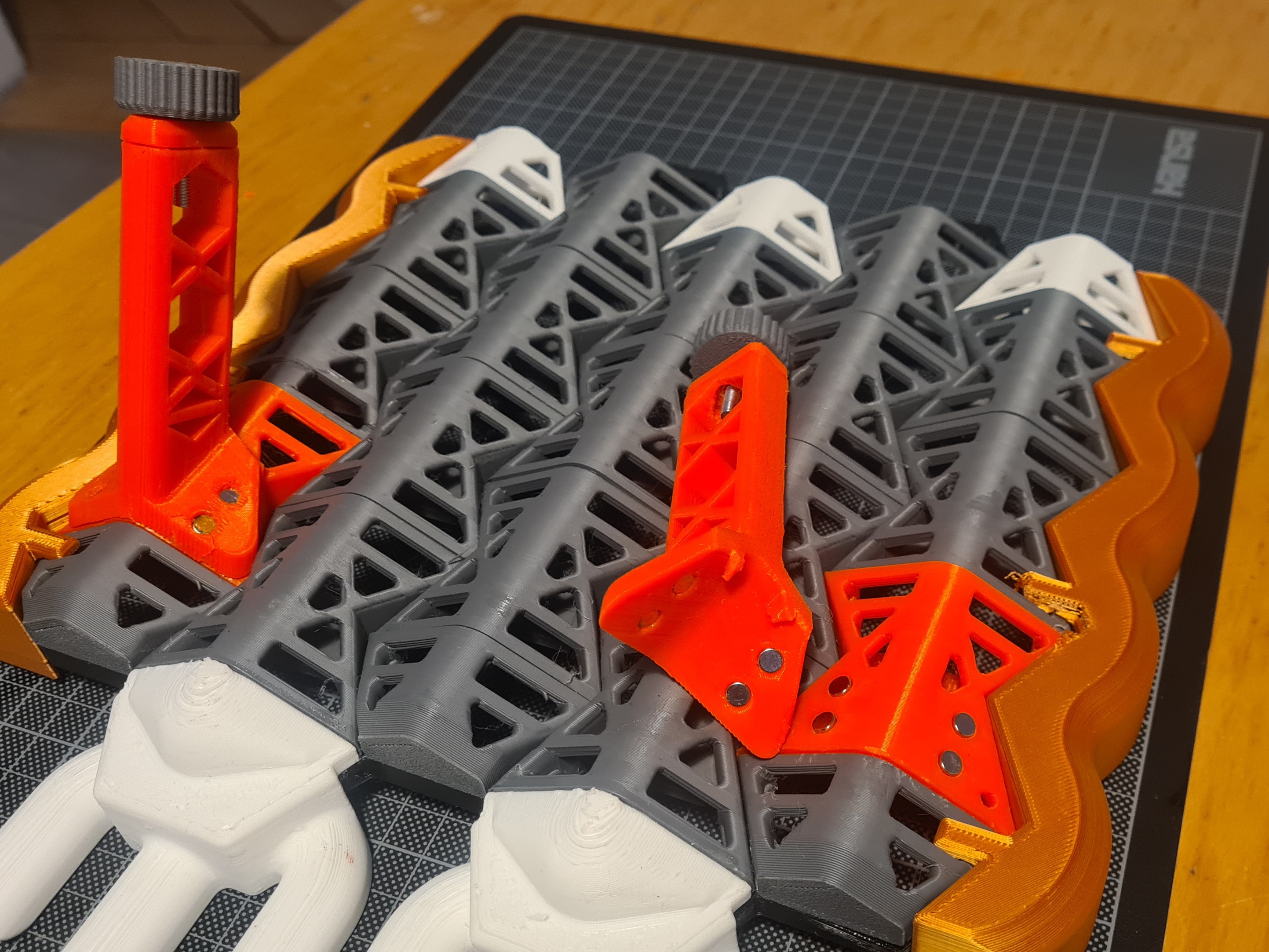 Hextraction - Portable legs for Fancy Board