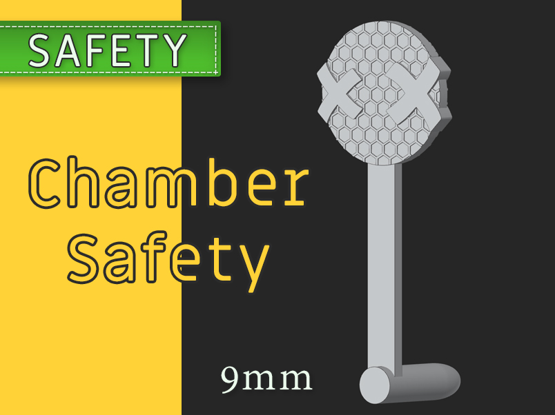 9mm chamber safety flag