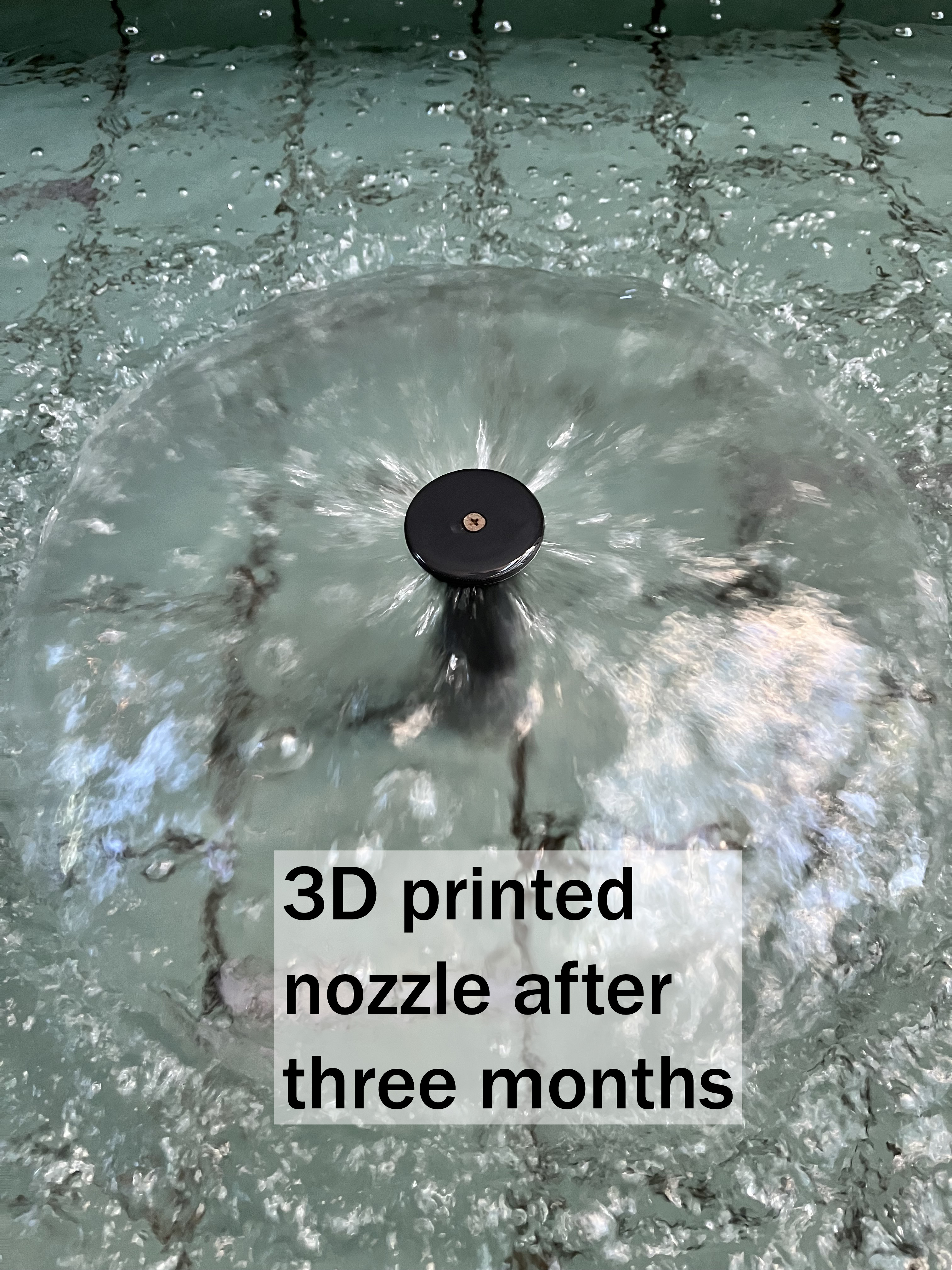 Water Fountain Nozzle