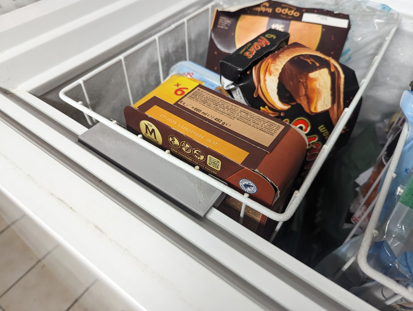 Freezer basket handle by bernieke Download free STL model