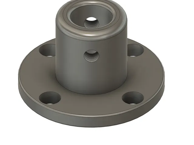 Coupler for dc motor / shaft - attachment