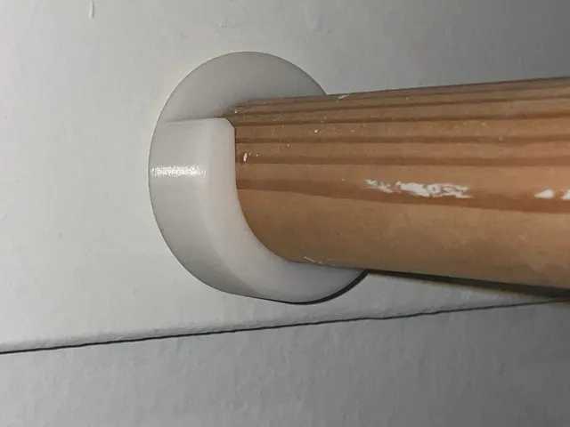 Closet Rod End Support / Bracket
