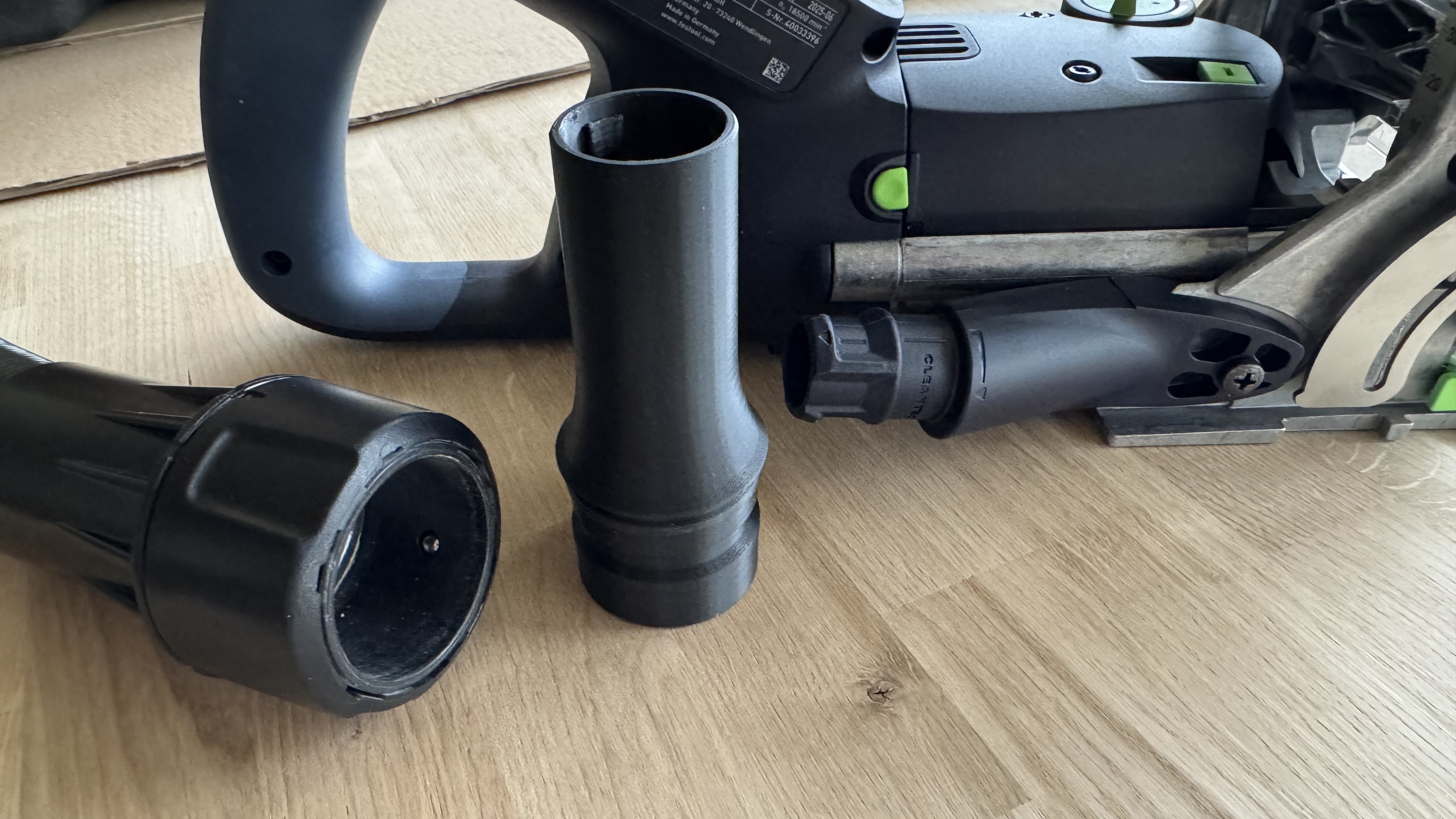 Festool Domino - DeWALT Vac Airlock adapter