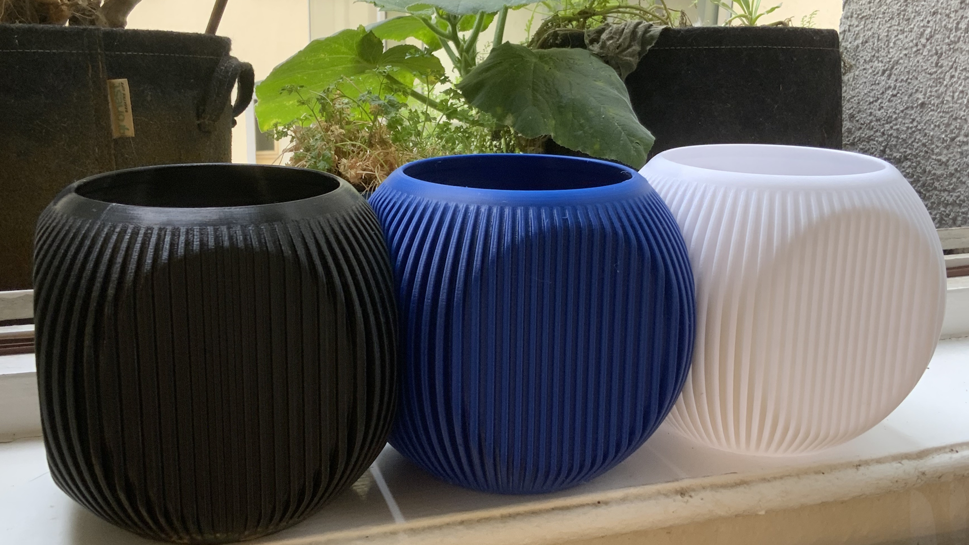 "Smartypots" - Designer Garden Flower Planters