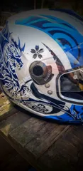 PLEXIGLAS HELMET HOLDER