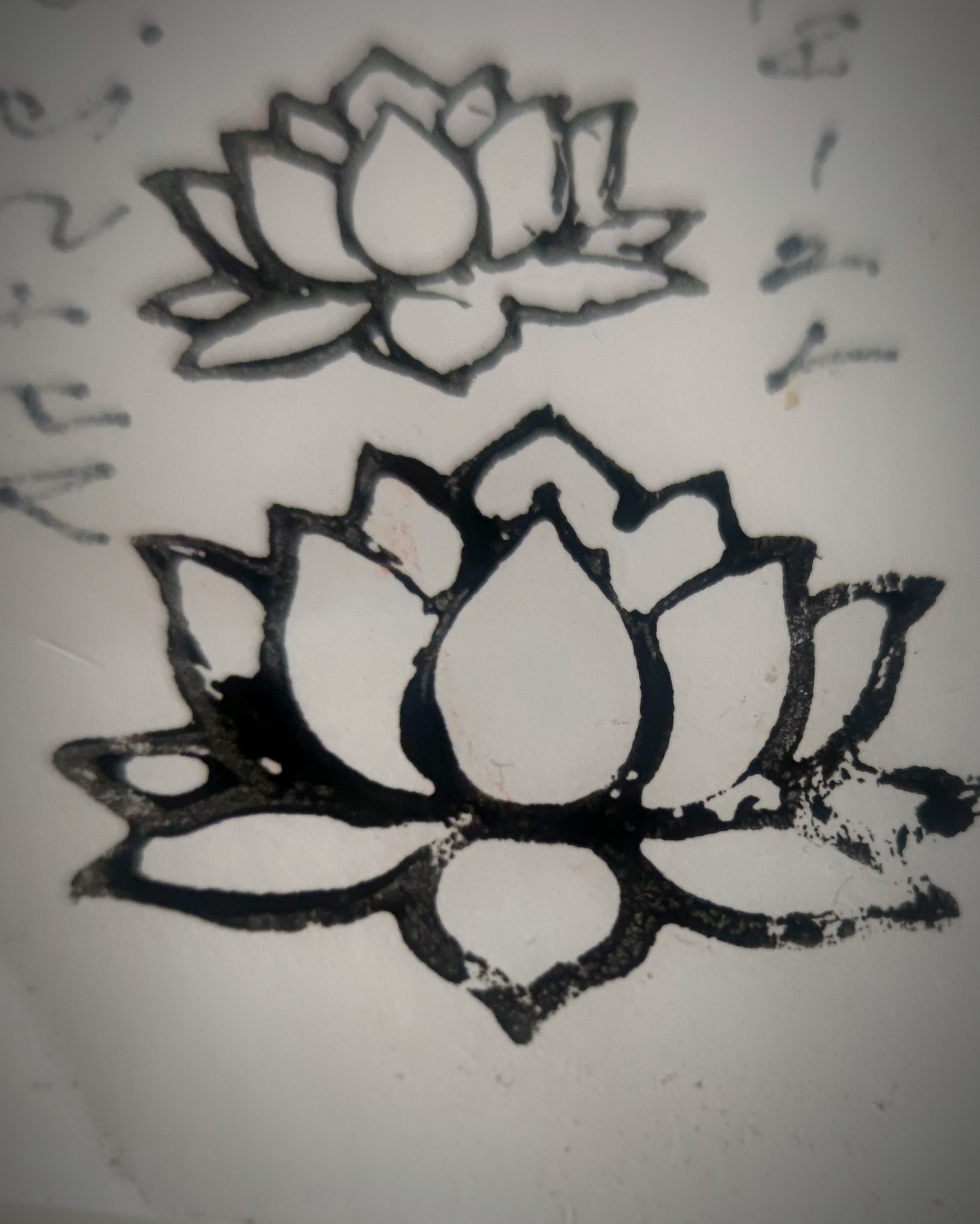 Lotus stamp