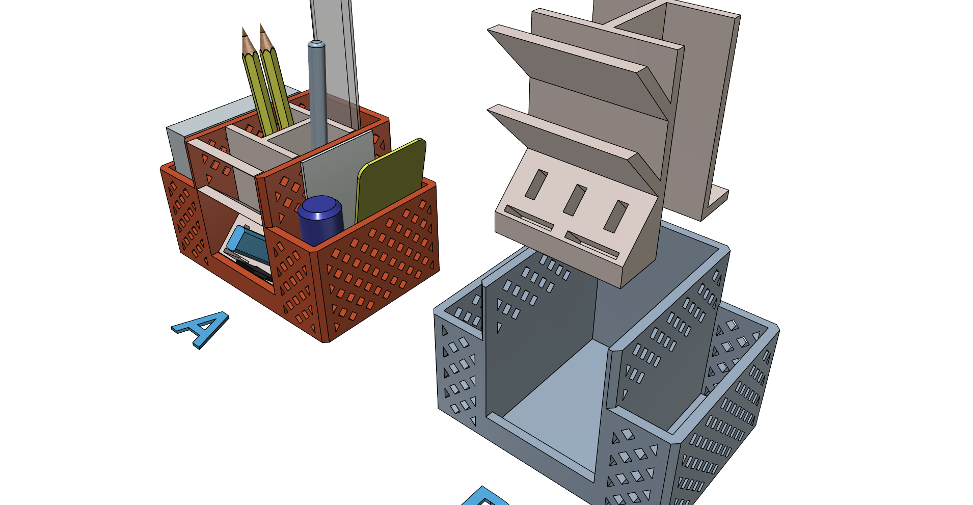 Organizer organizers by redzc download free stl model printables