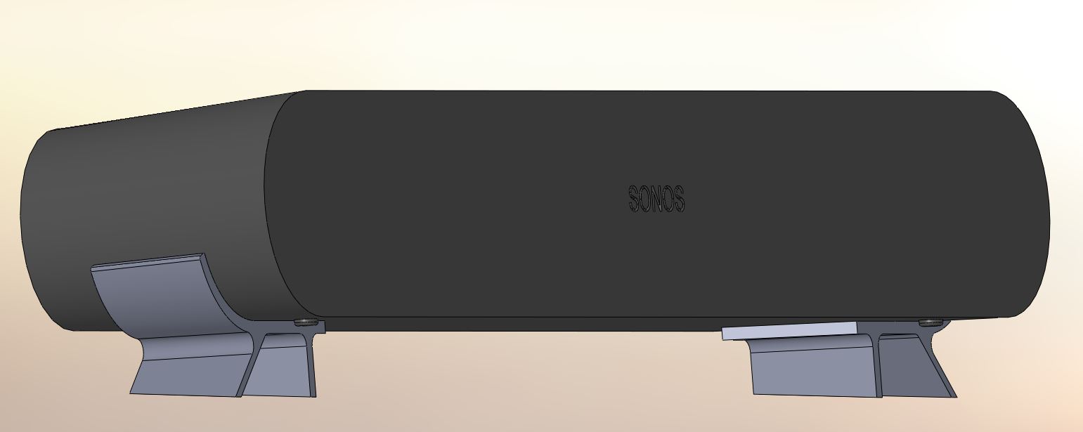 Sonos Ray Desktop Stand By Isai Olvera Download Free STL Model Printables Com