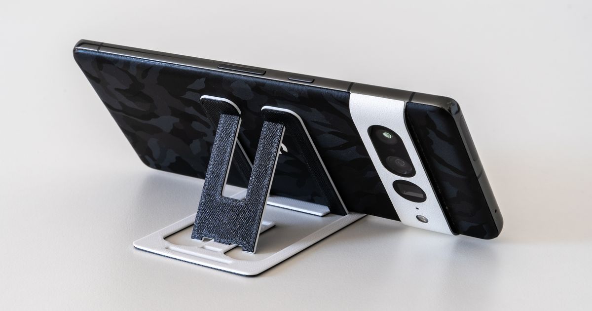 Phone Stand Card by Drop.3D Download free STL model
