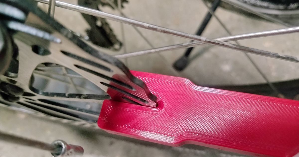 Bicycle Disc Brake Rotor Truing Wrench by MostlyBikeStuff Download
