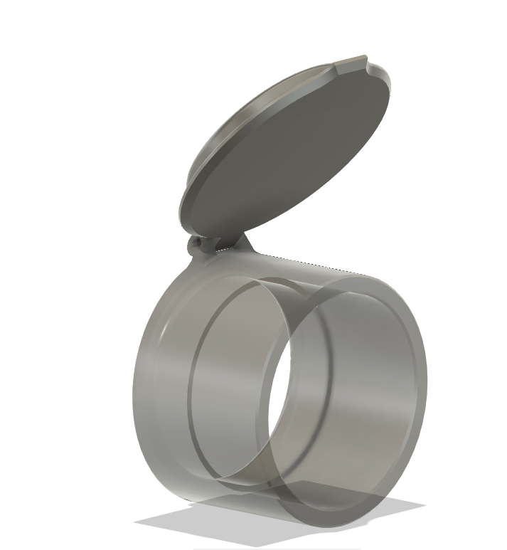 Leupold VX5HD Flip up style objective / ocular lens cover set 44