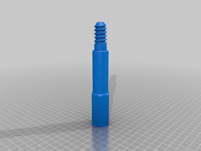 Miniatura 3 do modelo 3D Extension Pole Adapter