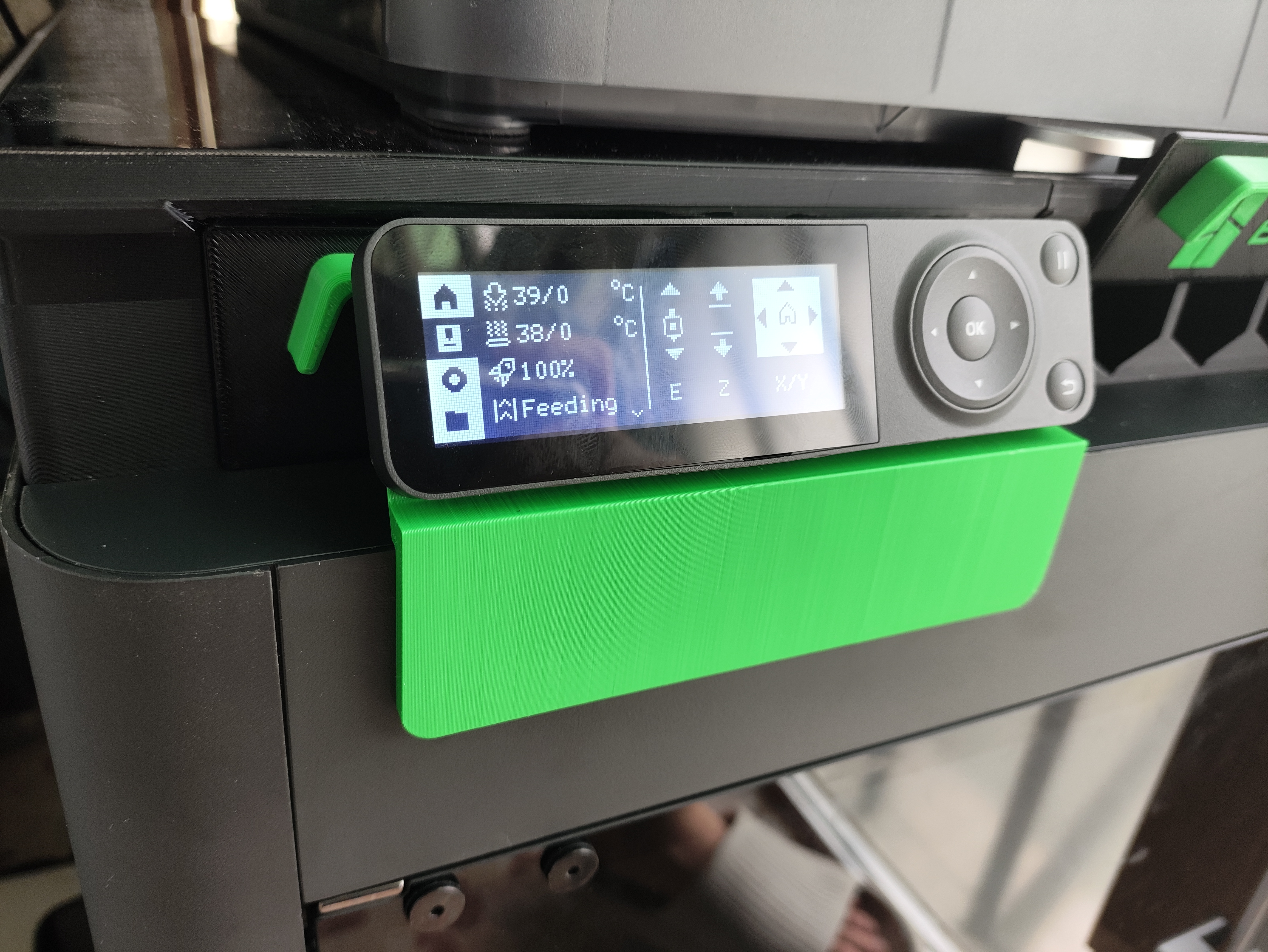 Bambu P1P P1S screen top mount