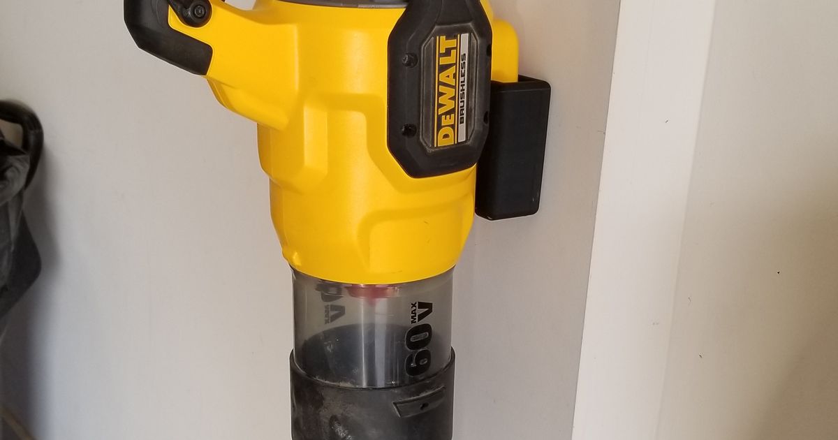 Leaf Blower Holder by ShovelshoT Download free STL model