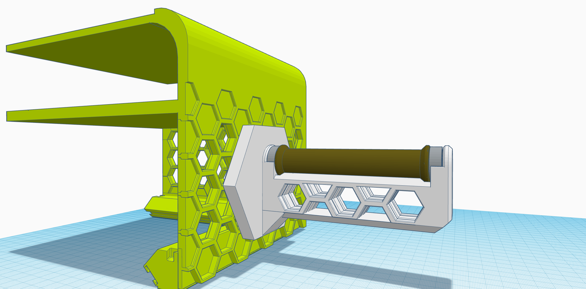 X3D Spool holder v2 (universal for Honeycomb)