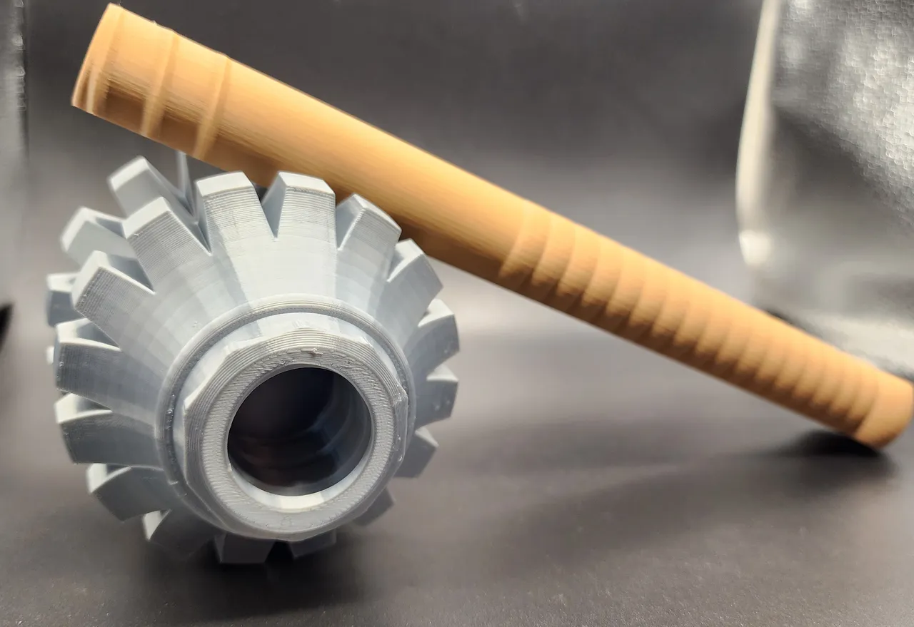 Medieval Mace Back Scratcher - No Supports by Triple G Workshop ...