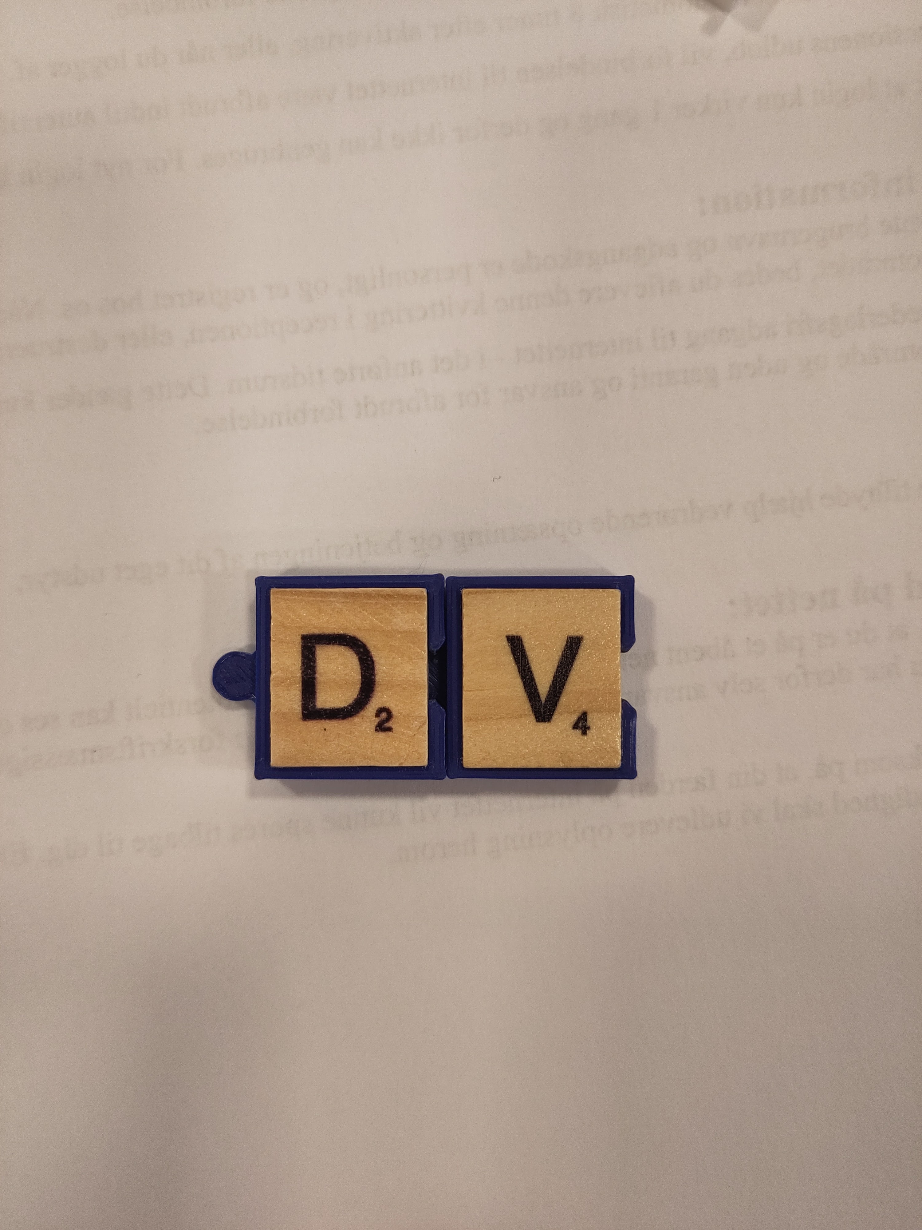 Buchstabenhalter extensions