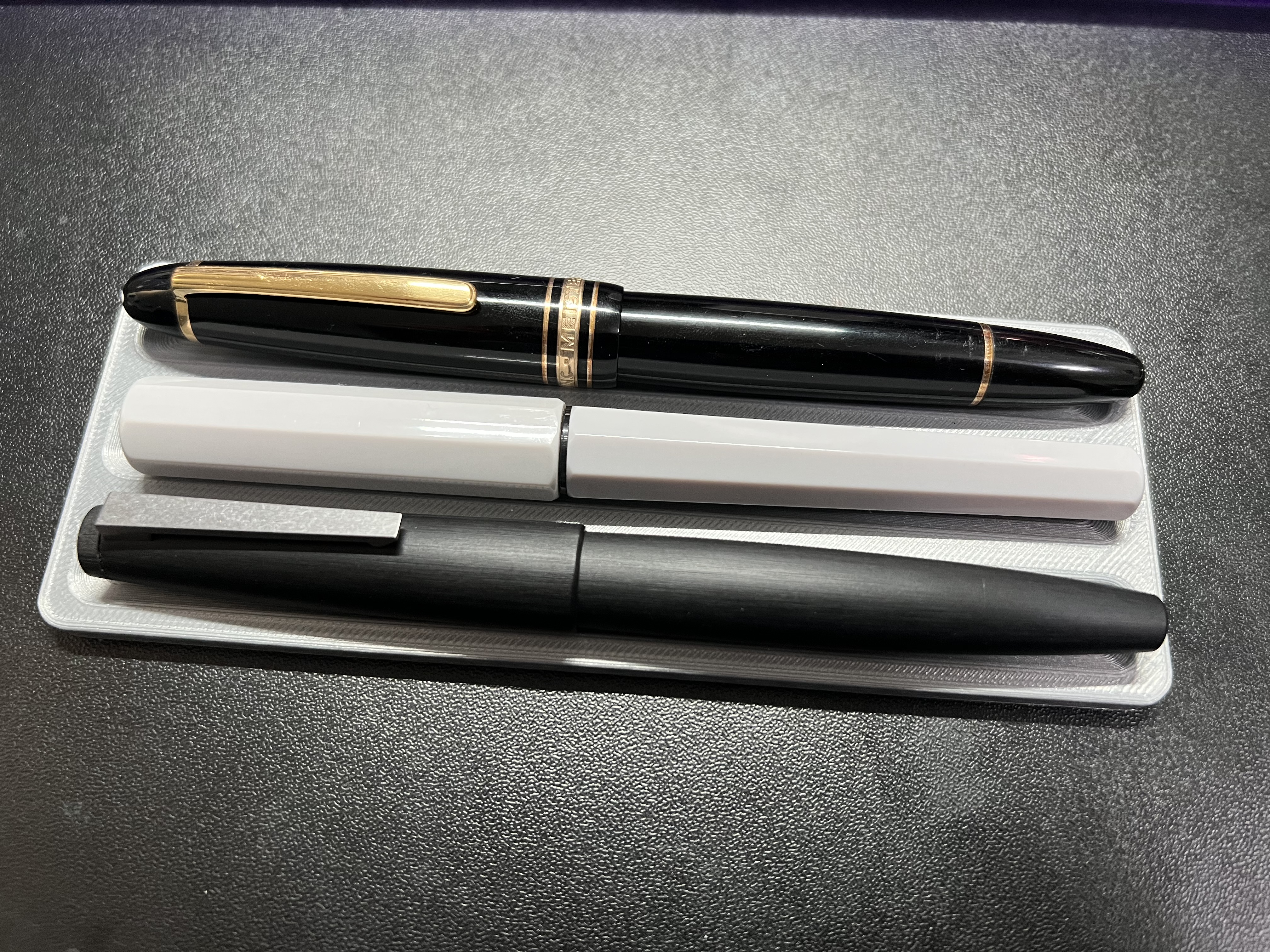 Slim 3 Pen Tray for Fountain Pens