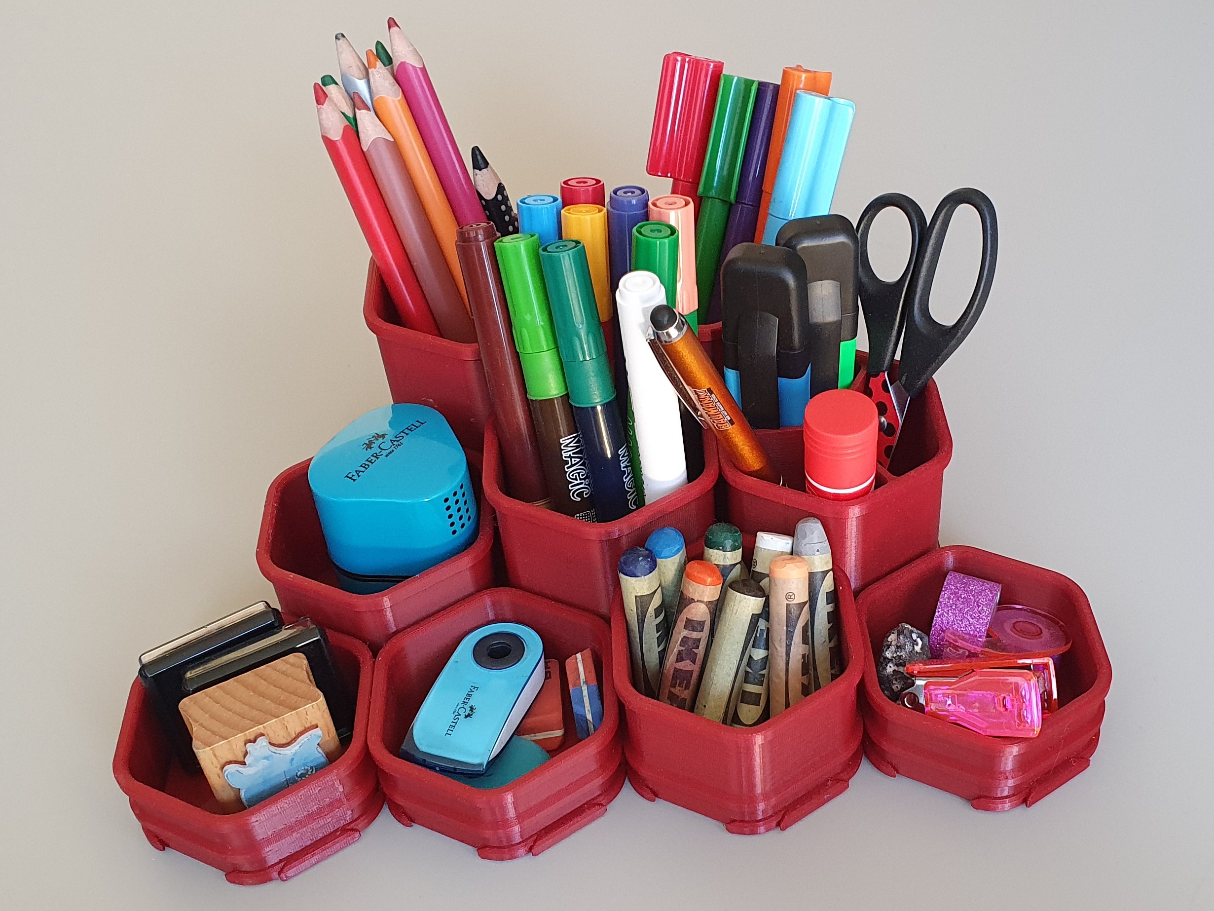 Expandable Desk Organizer by DrFeelgood | Download free STL model ...