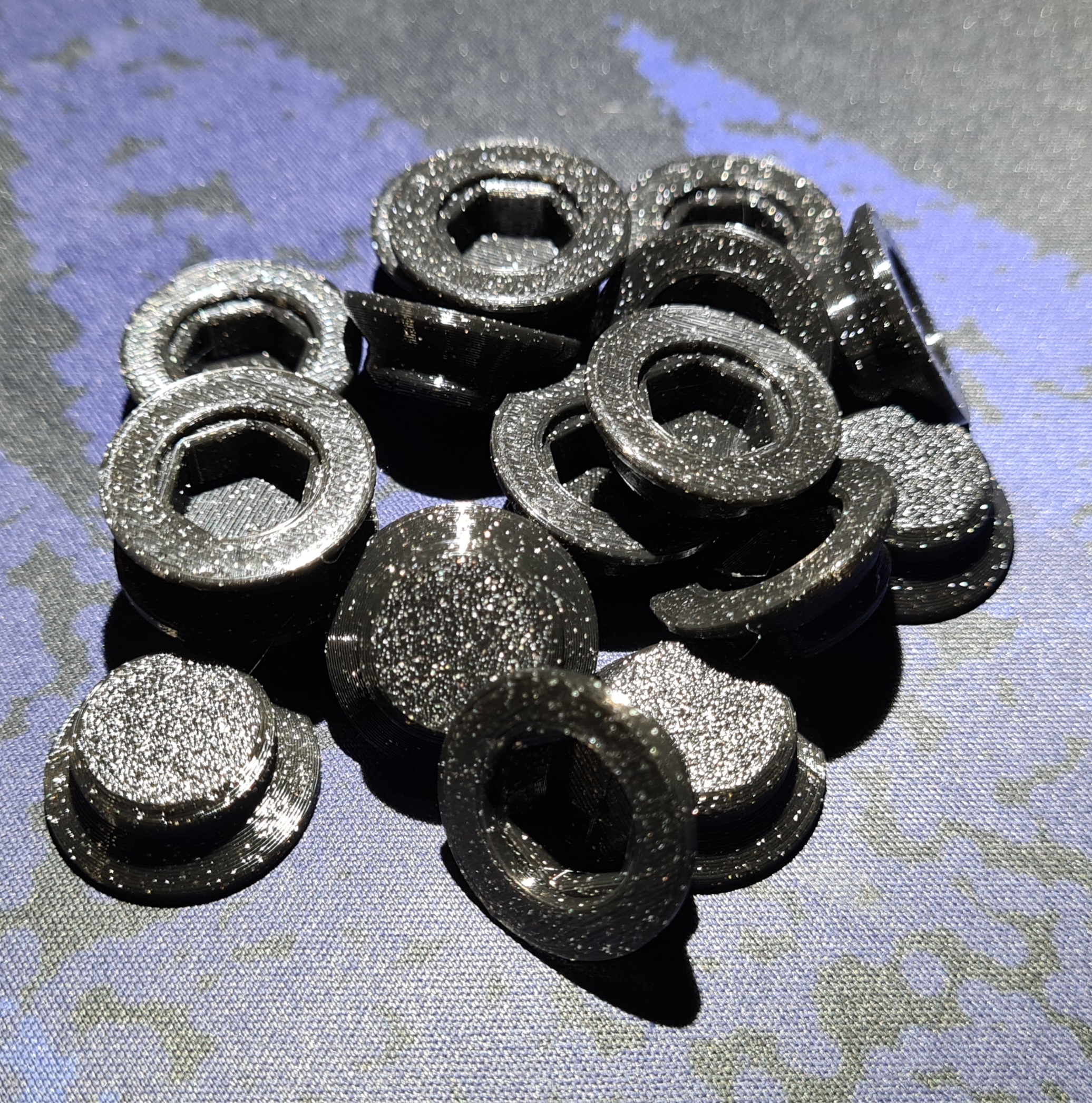 10mm hex nut cap for roofing by Wout Peeters Download free STL model