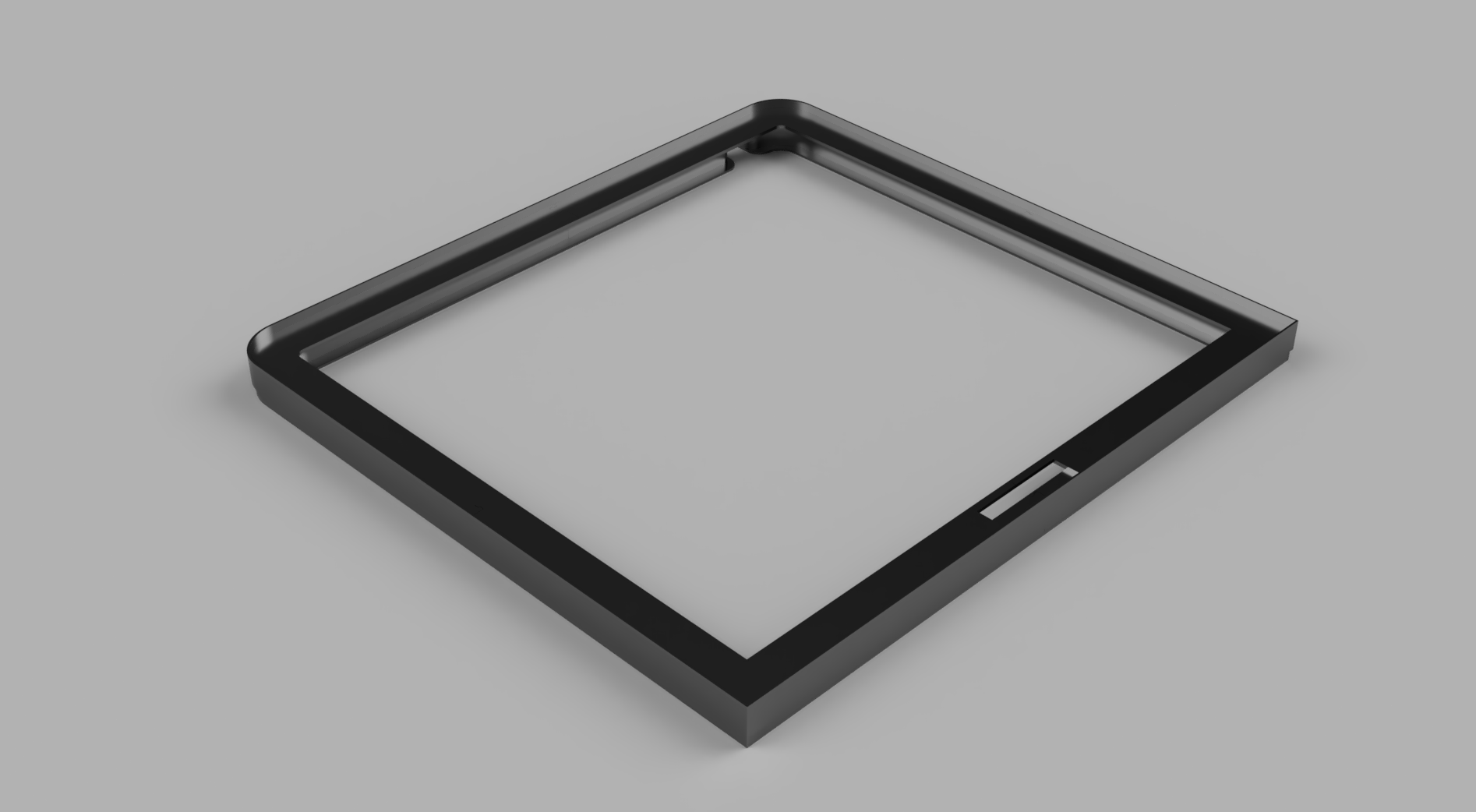 Bambulab Top glass riser