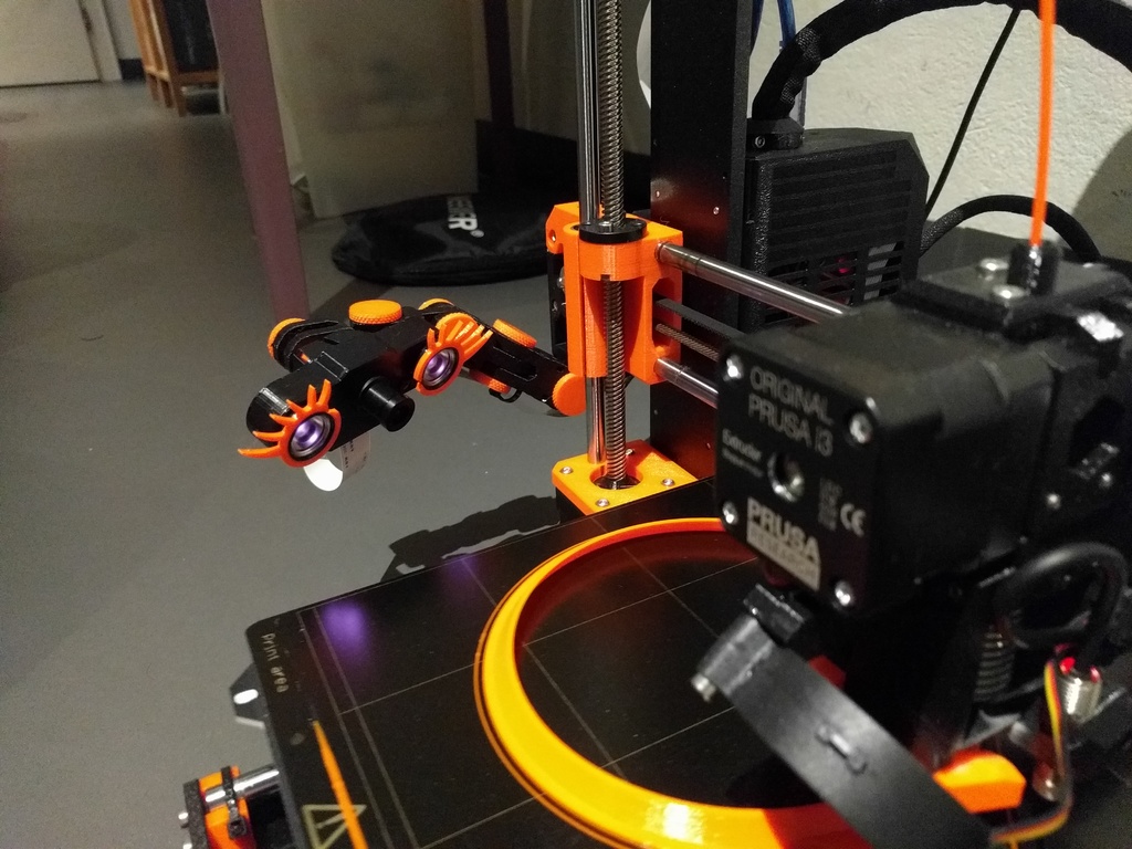 Miniatura 2 do modelo 3D Raspberry PI IR Camera Case