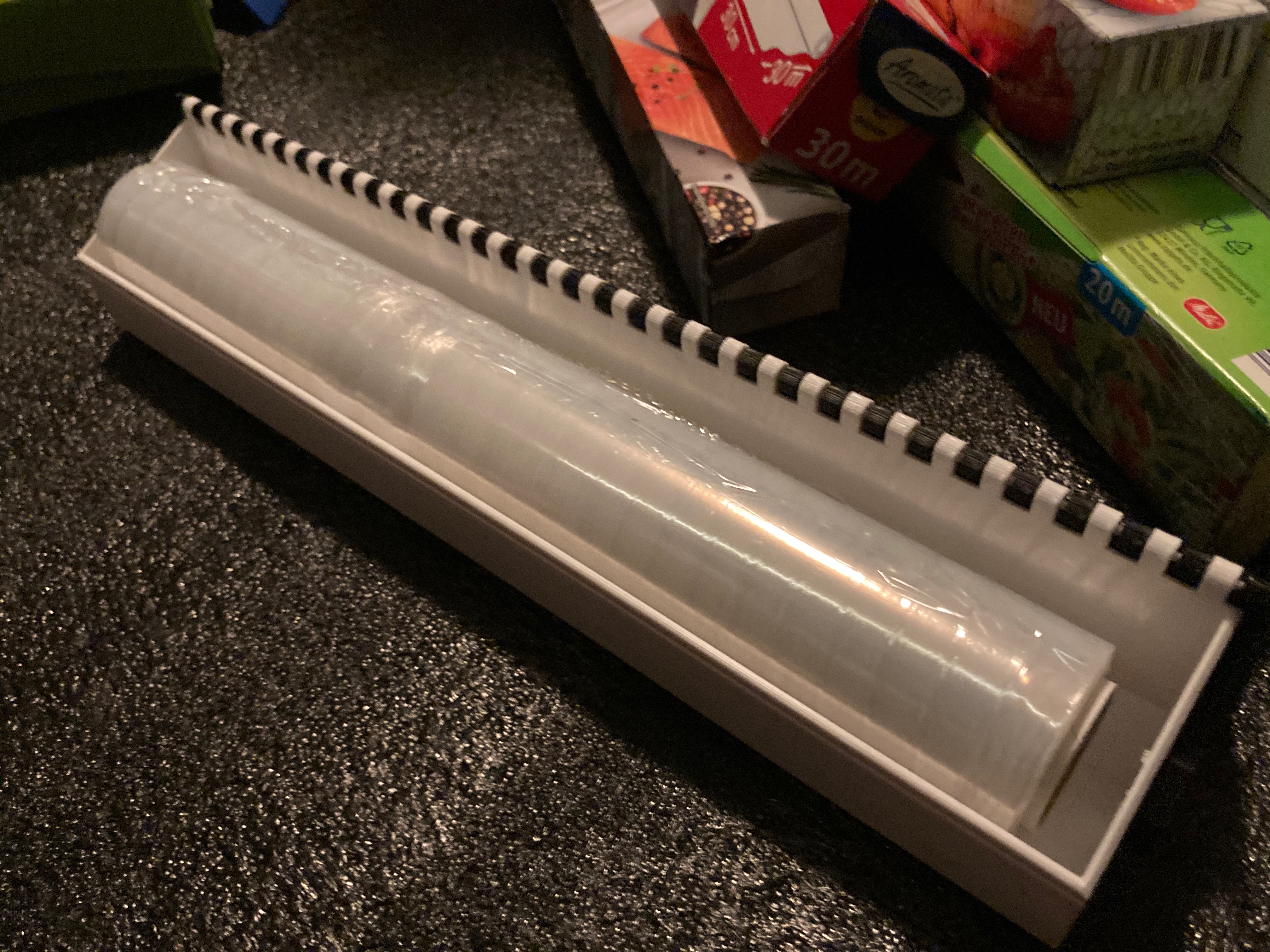 KiF - Box for Plastic Wrap Film, Tin (Aluminum) Foil, Parchment paper