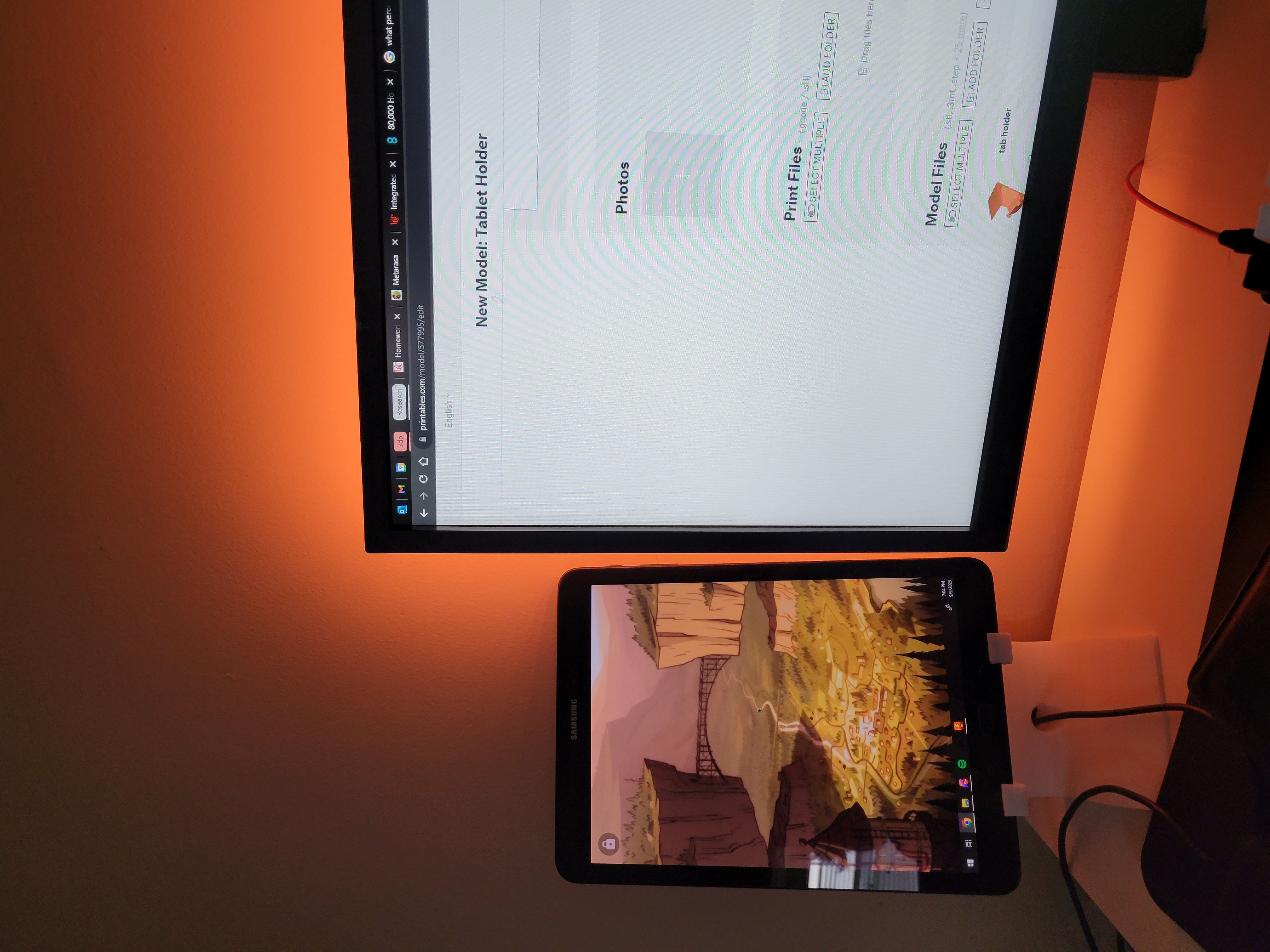 Tablet Holder