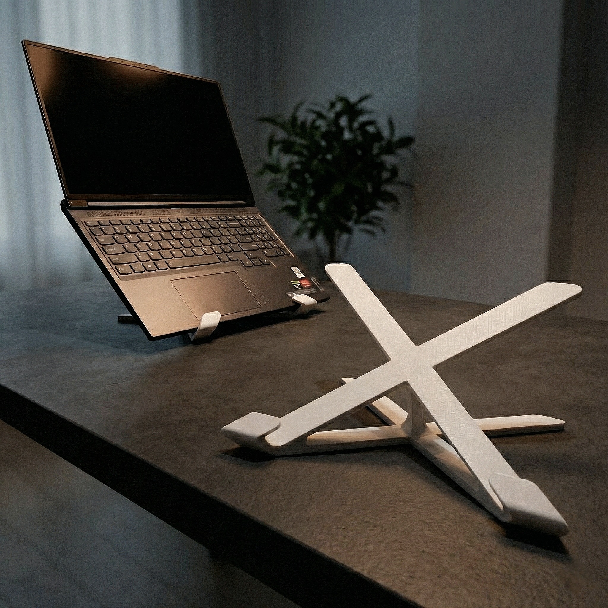 X Laptop Stand