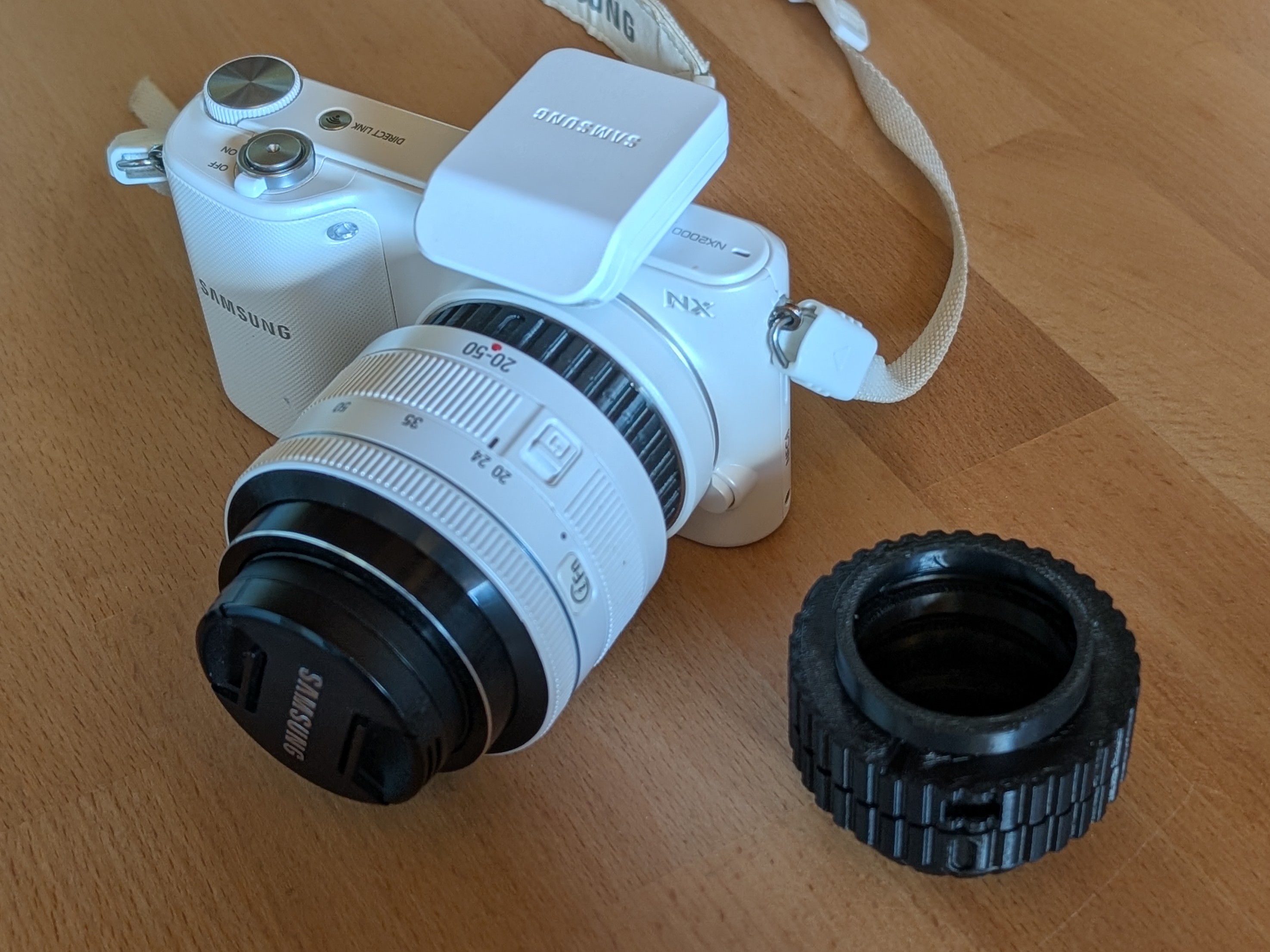NX lens extension tube 10 and 20mm