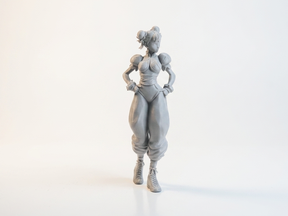 Chun Li Figurine Gaming Collectible 3D Printable