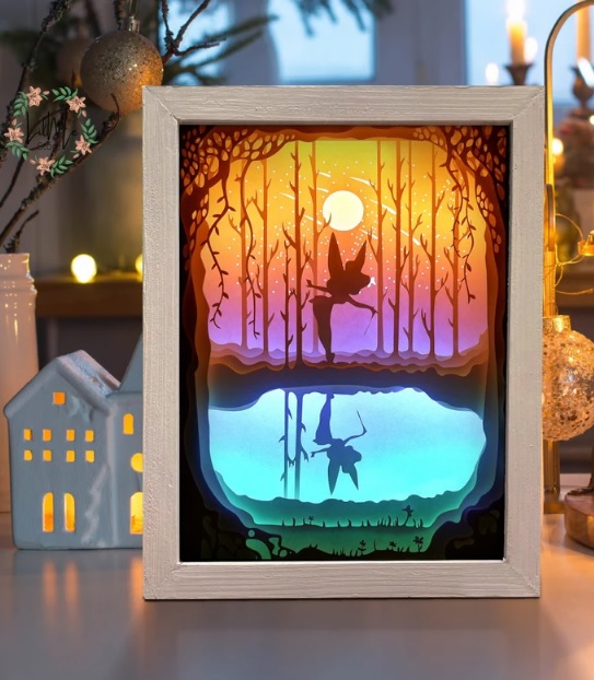 tinkerbell lightbox by tecnoculebras | Printables Store