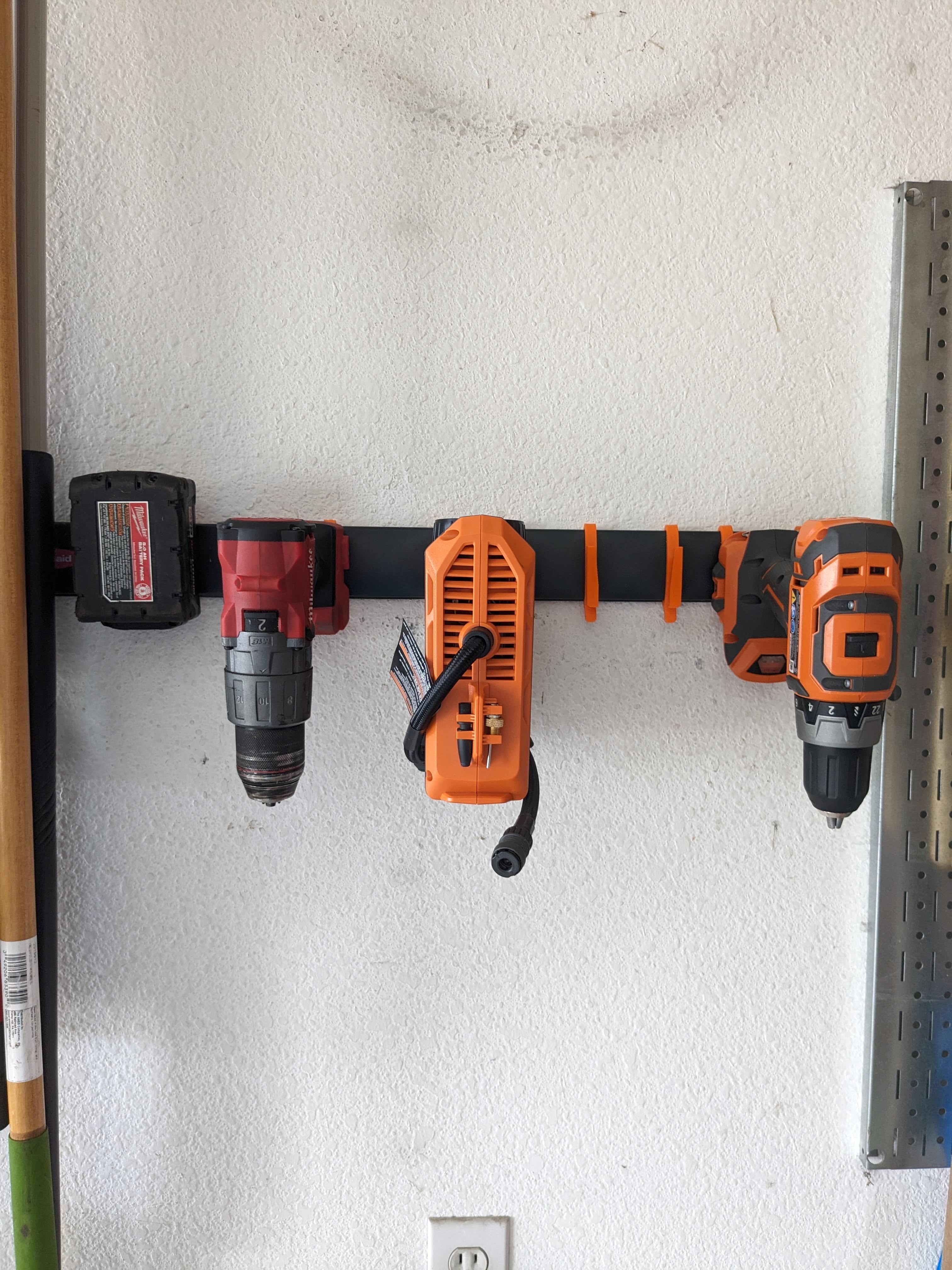 Milwaukee & Ridgid Fasttrack bracket
