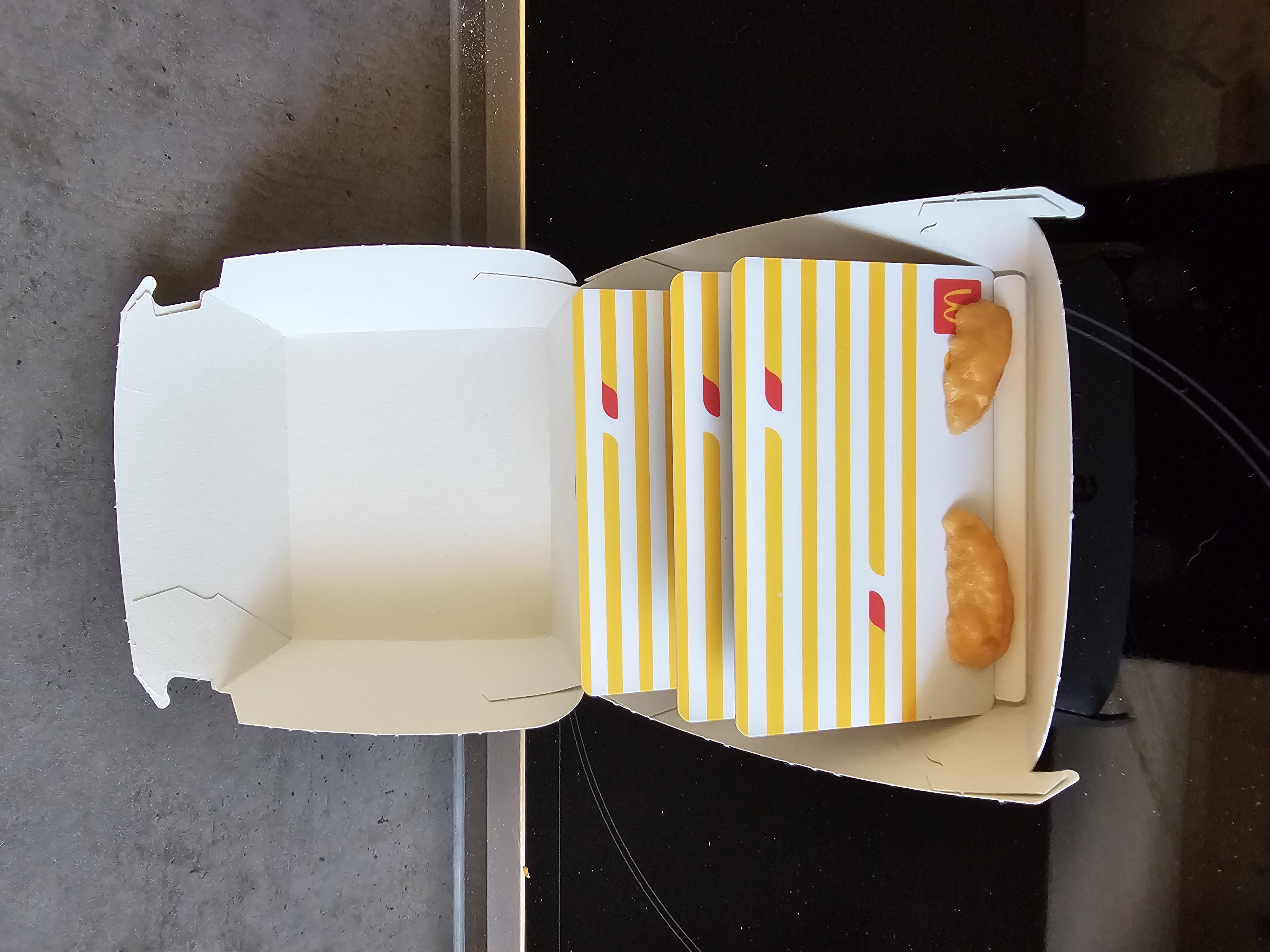 MC Donalds Gift Card Box
