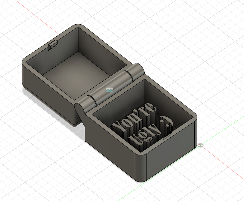 You're Ugly in a Box (Print in Place)